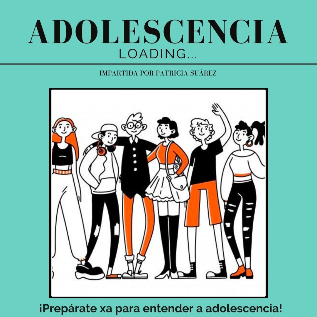 CARTEL DE CHARLA ADOLESCENCIA PRIMARIA Y SECUNDARIA